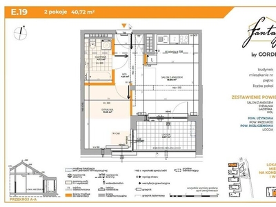 Mieszkanie na sprzedaż 41,00 m², piętro 4