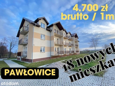 najtaniej -30m2 do 52m2 NOWE mieszkania PAWŁOWICE