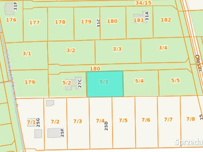 Sprzedam działkę, Białołęka, ul. Olesin, 1300m2