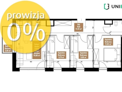 Zabłocie | 4 pok. | 67,08 m2 | oddanie wiosna 2024