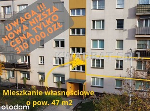 Dwupokojowe mieszkanie o pow. 47 m2 - Kępno