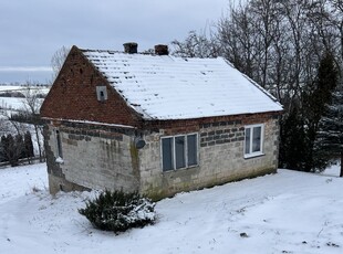 Działka Z Budynkami 25ar Dom Budynek Gospodarczy