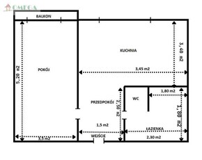 Mieszkanie, 36,88 m², Sosnowiec