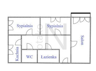 Okazja!!! 3 pokoje | Balkon | 1 piętro | Centrum