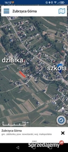 Działka widokowa .Zubrzyca Górna