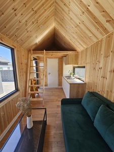 Tiny house, domek mobilny, Dom na przyczepie