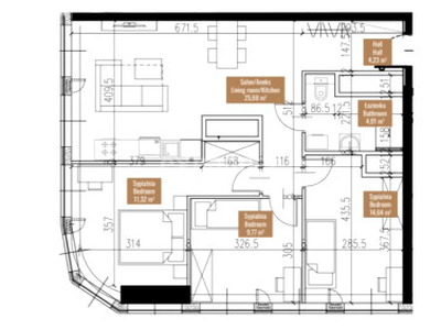 Apartament, ul. Mickiewicza