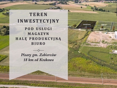 Działka usługowa Pisary