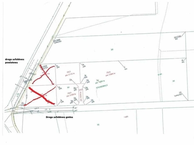 Działki budowlane w gm Mikstat kaliszkowice przy drodze asfaltowej warunki