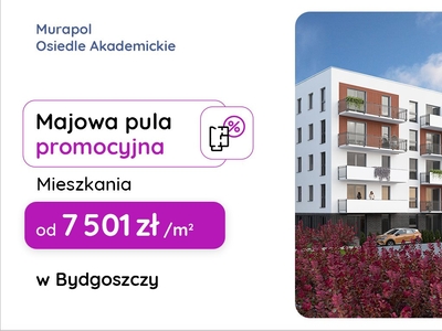 Nowe mieszkanie dwupokojowe(Nr1.A.3.09)