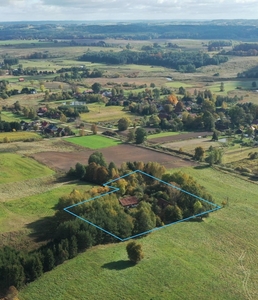 Siedlisko bez sąsiadów, z WZ, stary drzewostan, wokół łąki i las, czysta okolica