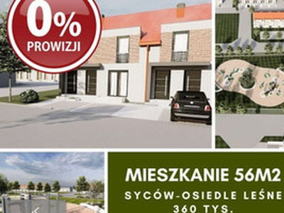 Mieszkanie na sprzedaż, 56 m², Syców Syców