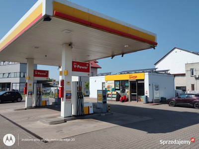 Działka inwestycyjna wynajęta pod stację Shell