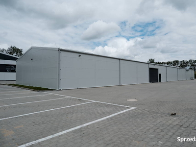 Hala rolnicza stalowa 800m2 z płyty warstwowej PIR