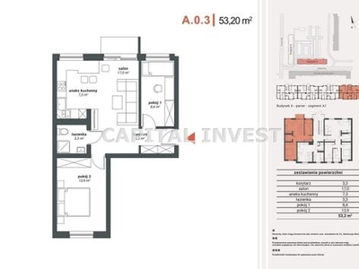 Mieszkanie na sprzedaż 3 pokoje Katowice, 53,20 m2, parter