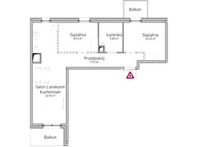 Nowe mieszkanie Katedralna, ul. Wólczańska 232