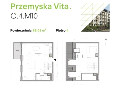 Nowe mieszkanie Ujeścisko, ul. Przemyska 29