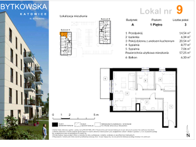 Nowe mieszkanie Wełnowiec-Józefowiec, ul. Bytkowska 70 B, C