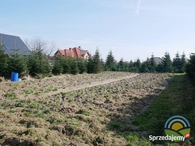 Zelków gm. Zabierzów - płaska 11-arowa działka budowlana w cichym miejscu