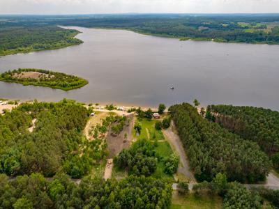 Działka leśna przy Zalewie Cieszanowice