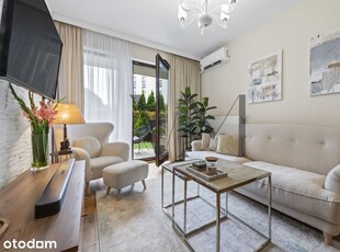 Apartament 58,84 m2 z ogródkiem, Burakowska 16.