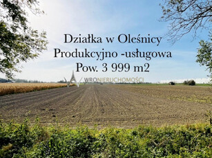 Działka komercyjna Oleśnica