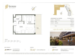 Harmony Resort | apartament 2-pok. | AP0.016