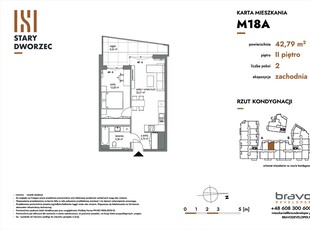 Nowe mieszkanie dwupokojowe(NrM 18A)