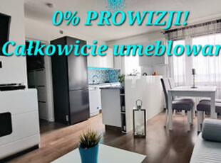 Umeblowane 2-pok. przy lesie, panoramiczny widok, 0% prowizji