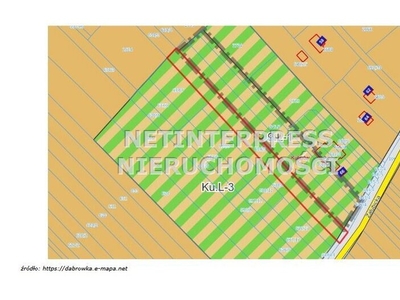 Działka na sprzedaż 1 191,00 m², oferta nr NET-GS-1603