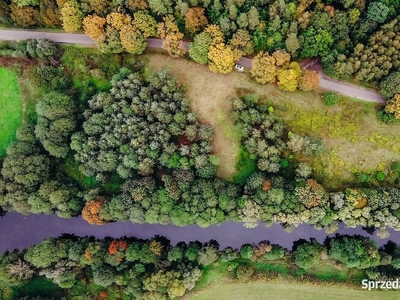 Działka z linią brzegową Kanału Elbląskiego