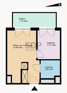 Mieszkanie na sprzedaż 1 pokój Wrocław Śródmieście, 27,30 m2, 2 piętro