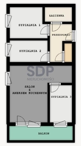 Mieszkanie na sprzedaż 4 pokoje Wrocław Śródmieście, 67,20 m2, 7 piętro