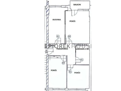 Mieszkanie na sprzedaż 54,39 m², piętro 3, oferta nr 53506/6624/OMS