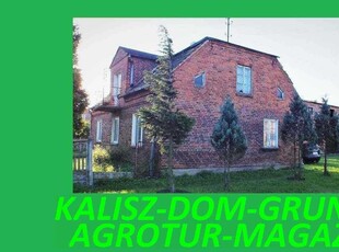 DOM GOSPODARSTWO Rolne k. KALISZA 6,5 ha. Magazyn -Stropieszyn-OKAZJA