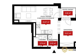 Funkcjonalny Apartament Z Loggią | 0%