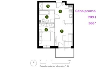 Promocja | Komfortowe 2 pokoje + balkon