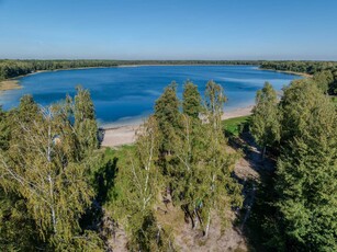 Jezioro Piaseczno działki blisko plaży pojezierze Łęczyńsko Włodawskie