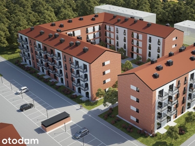 3-pokojowe mieszkanie 52m2 + balkon