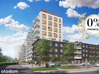 Apartament 4 pok. + taras 44m2 Bez PCC i prowizji