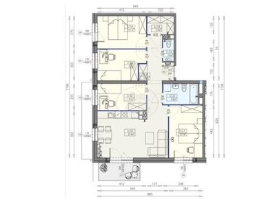 47,97 m2 Gdańsk Leszczynowa - odbiór IV kw. 2024