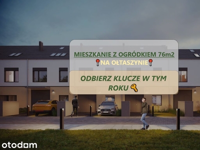 Ogródek 76m2 | Zielone tereny | Pompa ciepła!