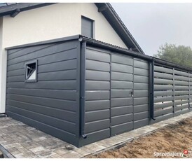 Carport z Pomieszczeniem Gospodarczym 4,5 x 9 Ry-Stal Producent