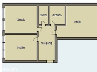 CENTRUM,5 min do Rynku,2pok,opcja 3 pok,42m2,Miejs