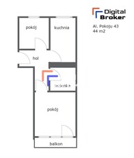 ⭐️Jasne i przestronne⭐2-pok⭐44 m²⭐️Zielona okolica