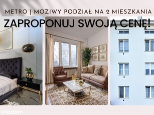 Dwupoziomowy, nowoczesny 3 pok, apartament, metro