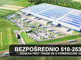 Działka 150 ha Godętowo gm. Łęczyce przy trasie S6