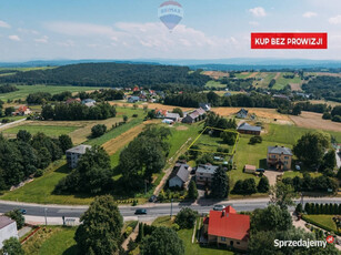 Działka budowlana 1215m2 w Grabiu, gmina Skawina