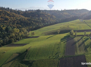 Działka budowlana widokowa 1201 m², Falsztyn.