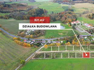 Działka inwstycyjna - budowlana w Rymaniu